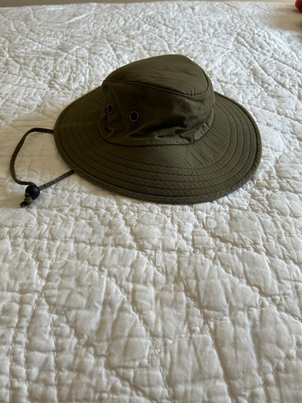 Ole America 100% Cotton Safari Hiking Mowing Camping Hat Medium